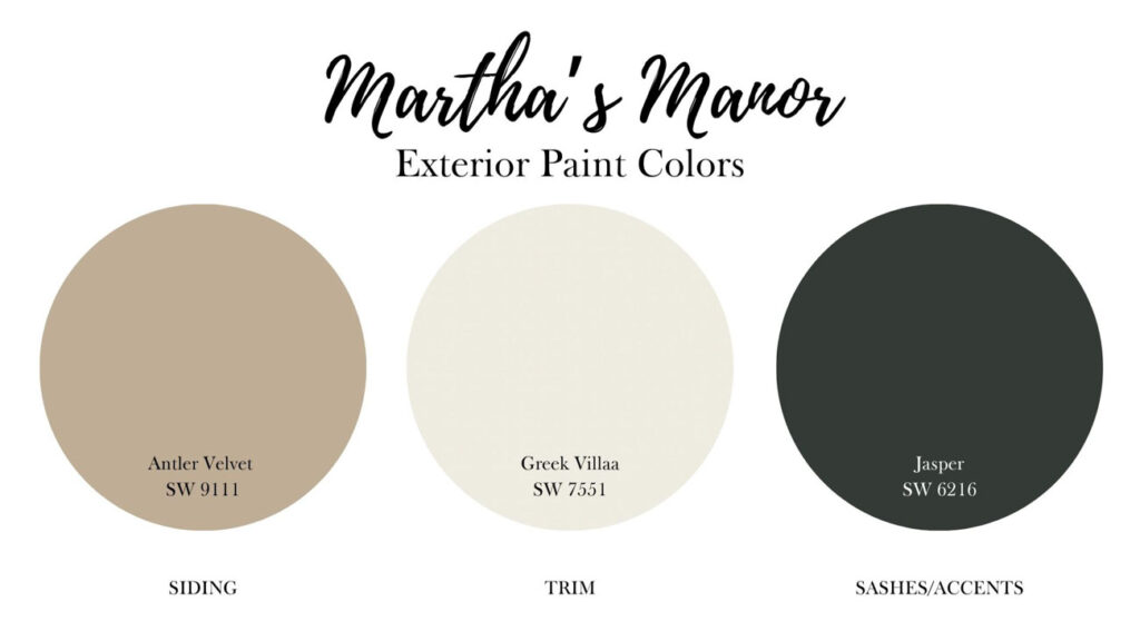 Exterior paint colors from Sherwin Williams
