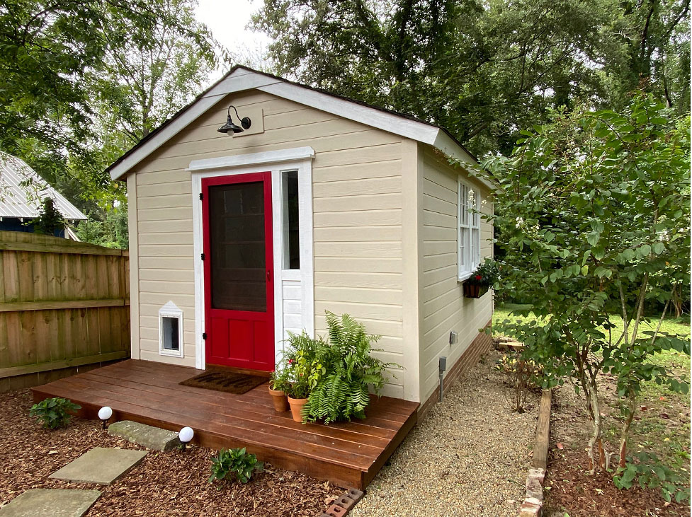 She Shed Office Exterior
