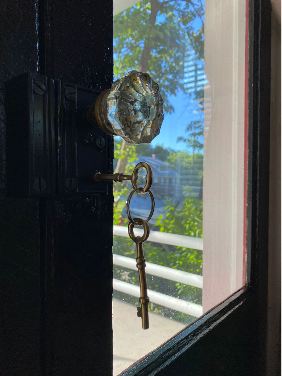 Vintage Glass Doorknob