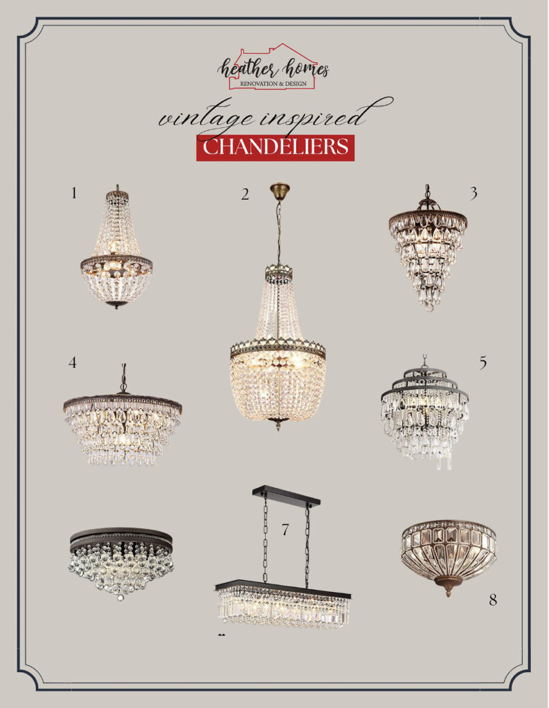 Like To Know It Vintage Inspired Chandeliers