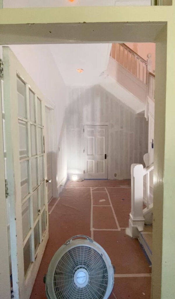 Hallway Prep Work