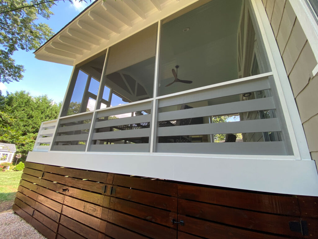 Screened Porch Underpinning