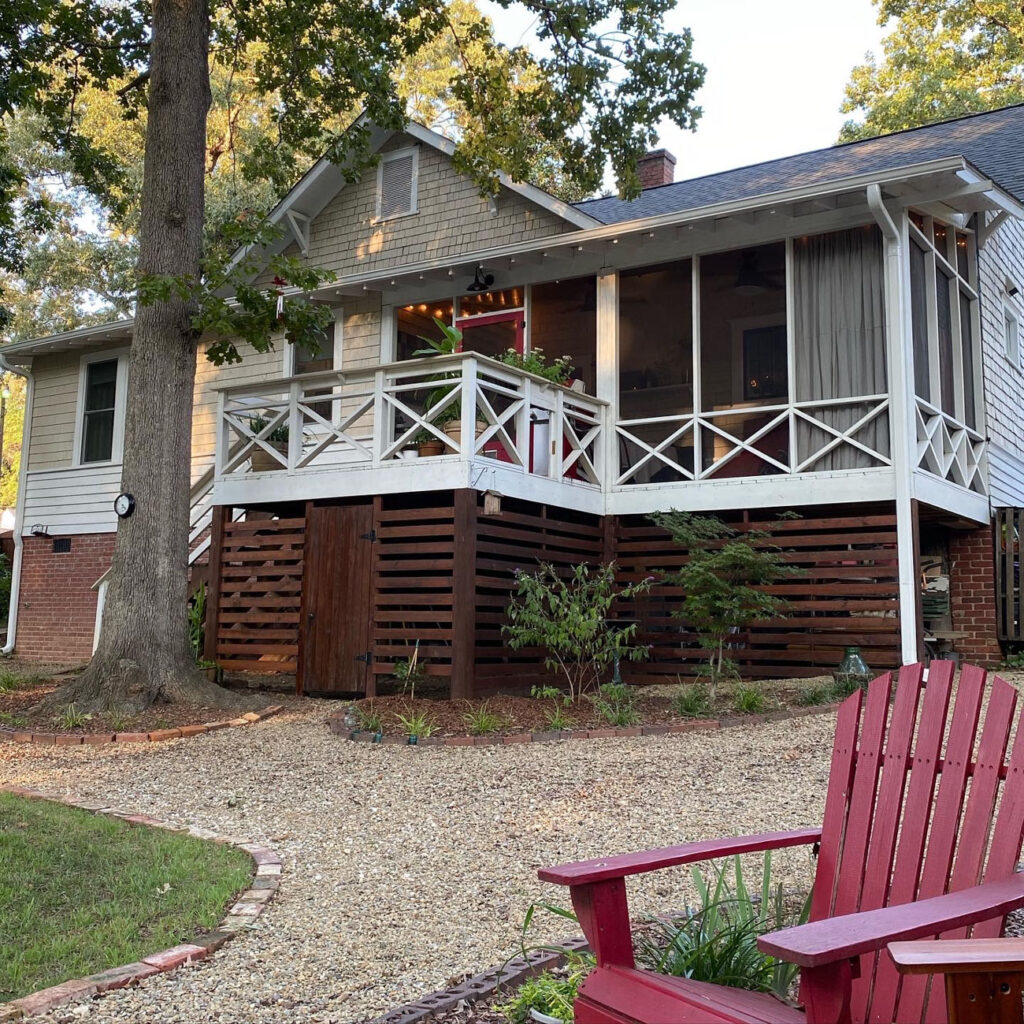 My 1914 Bungalow Deck Skirting