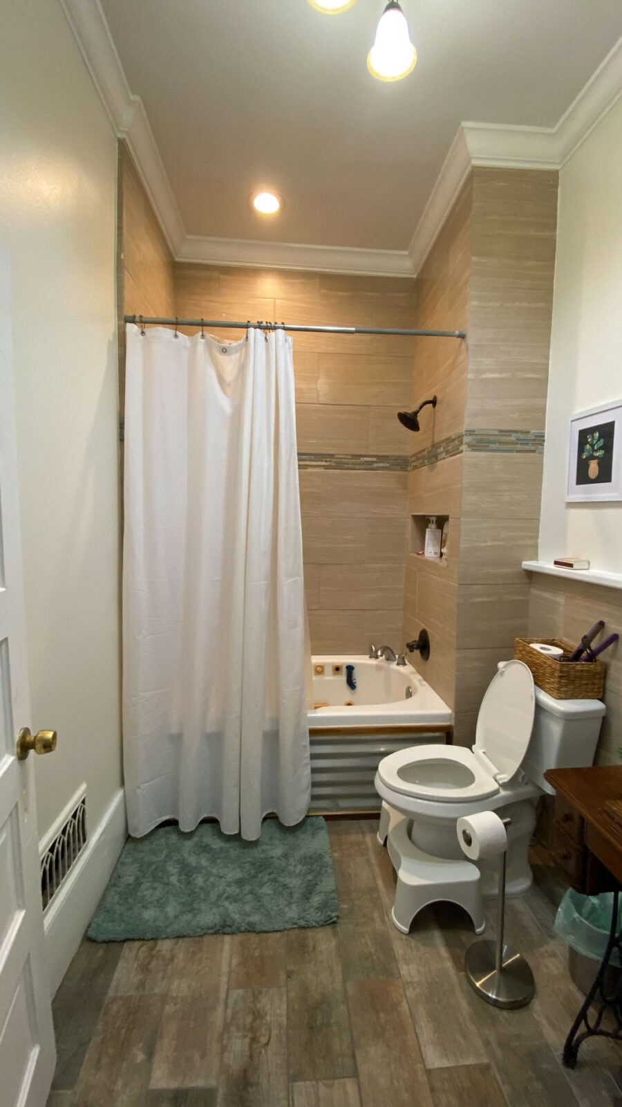 Guest Bathroom Renovation in My Client's Historic Home - Heather Homes