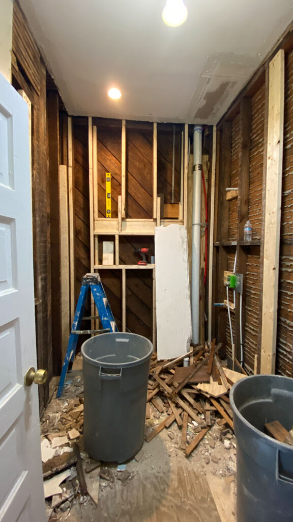 Bathroom Framing