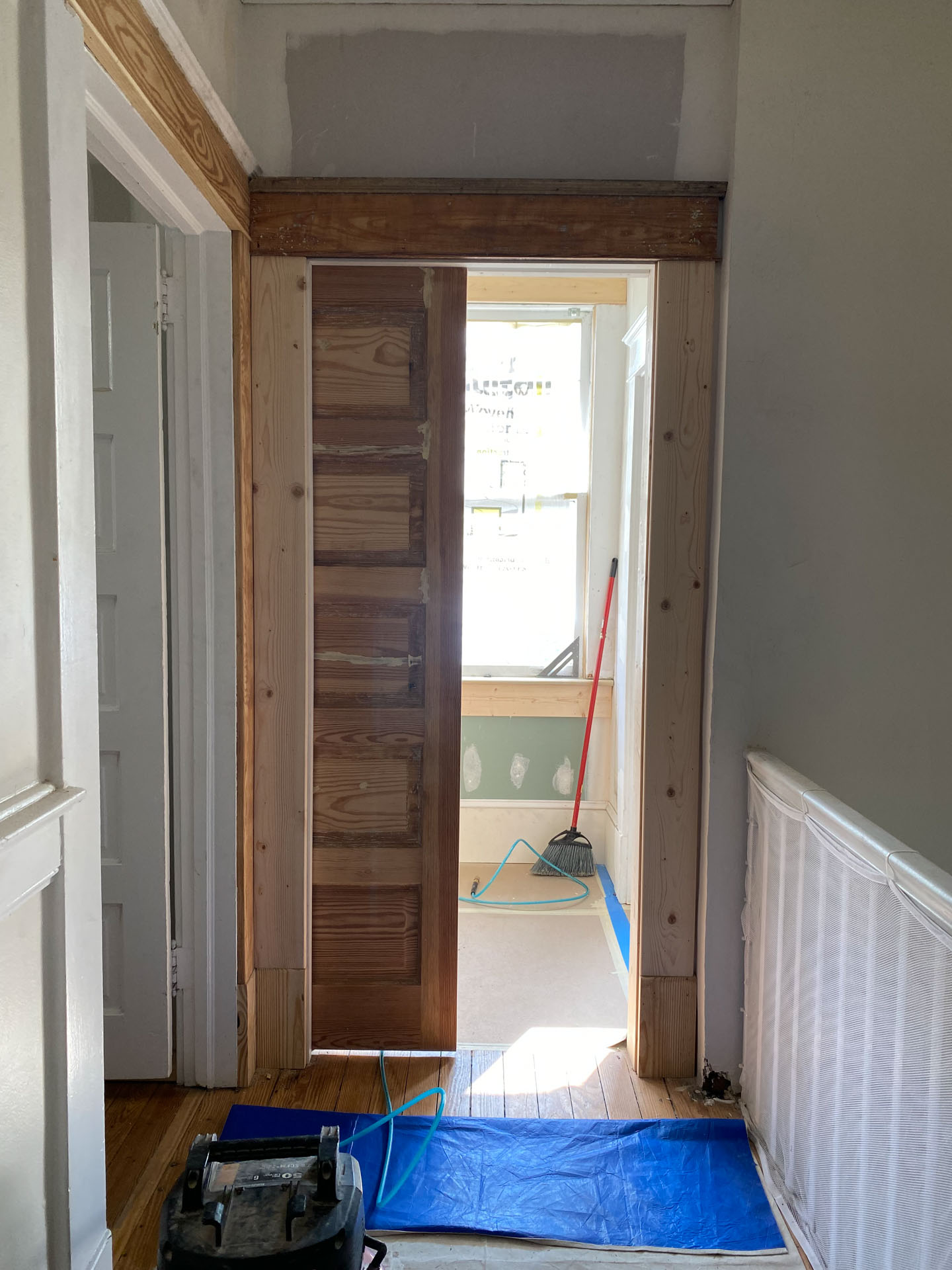 Pocket Door to Bathroom