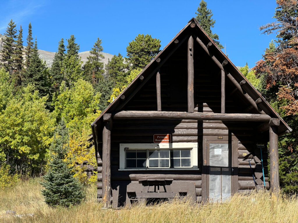 Cut Bank Ranger Station in Glacier National Park