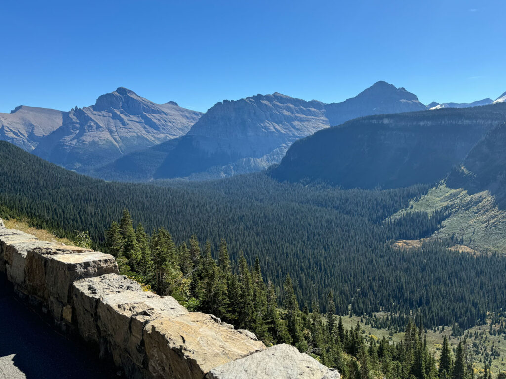 Going to the Sun Road in Glacier National Park