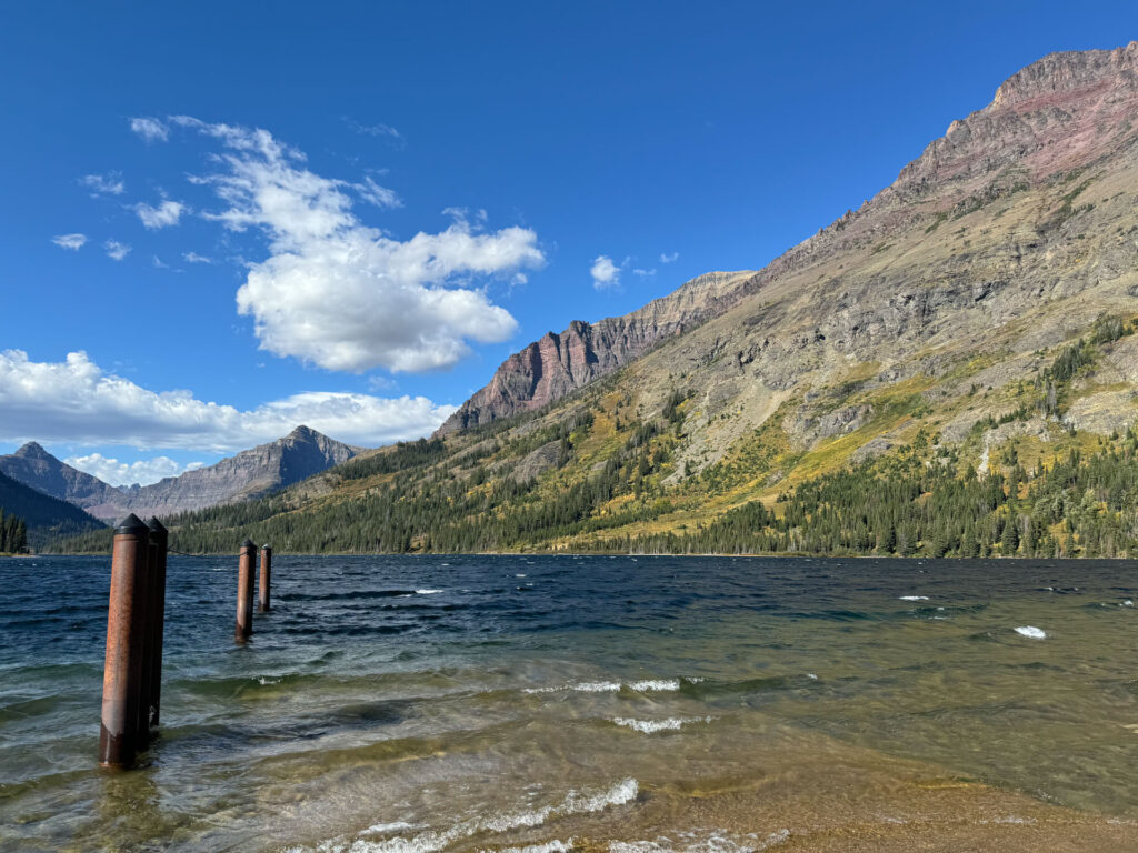 Two Medicine Lake in Glacier National Park