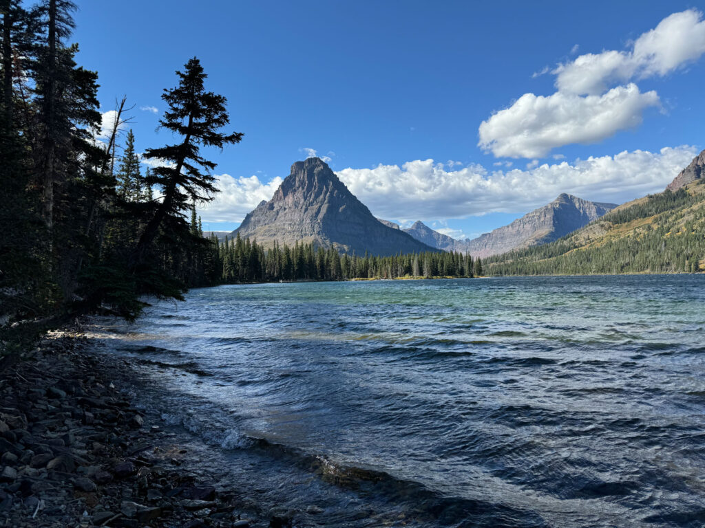 Two Medicine Lake in Glacier National Park