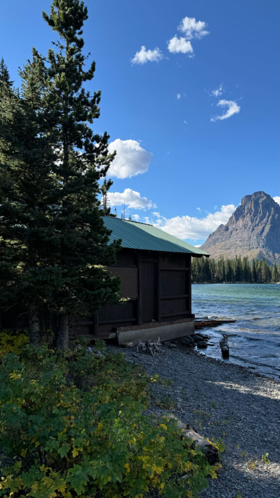 Two Medicine Lake in Glacier National Park