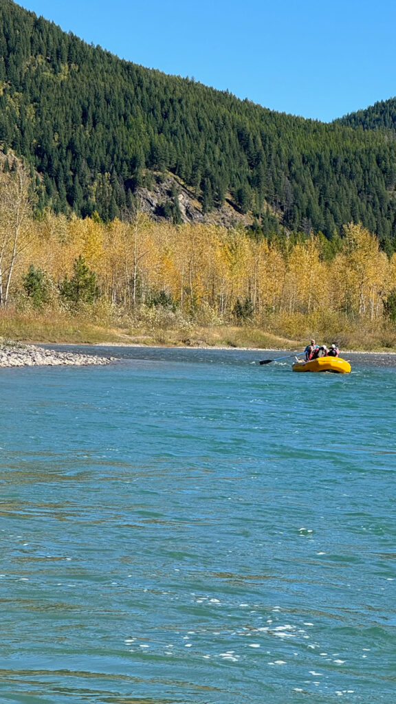 Rafting in Glacier National Park