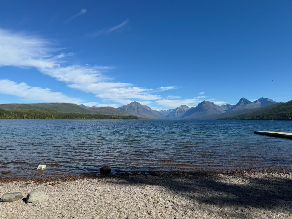 Lake McDonald in Glacier National Park