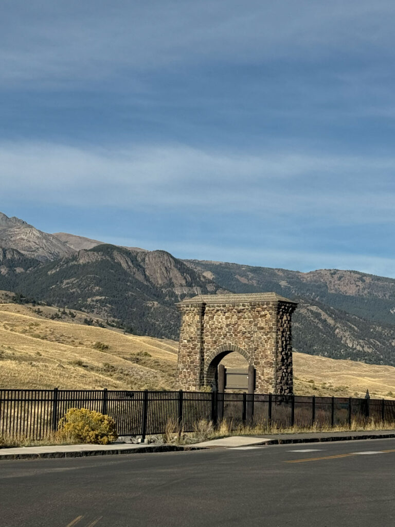 Yellowstone North Entrance