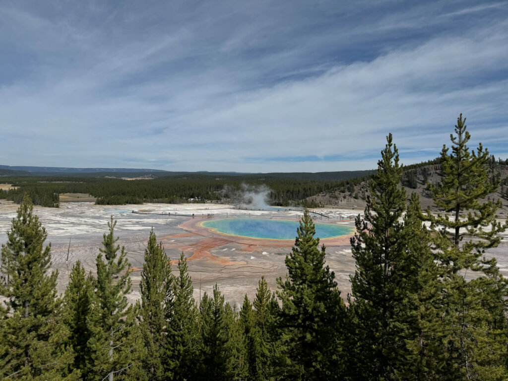 Grand Prismatic Spring at Yellowstone