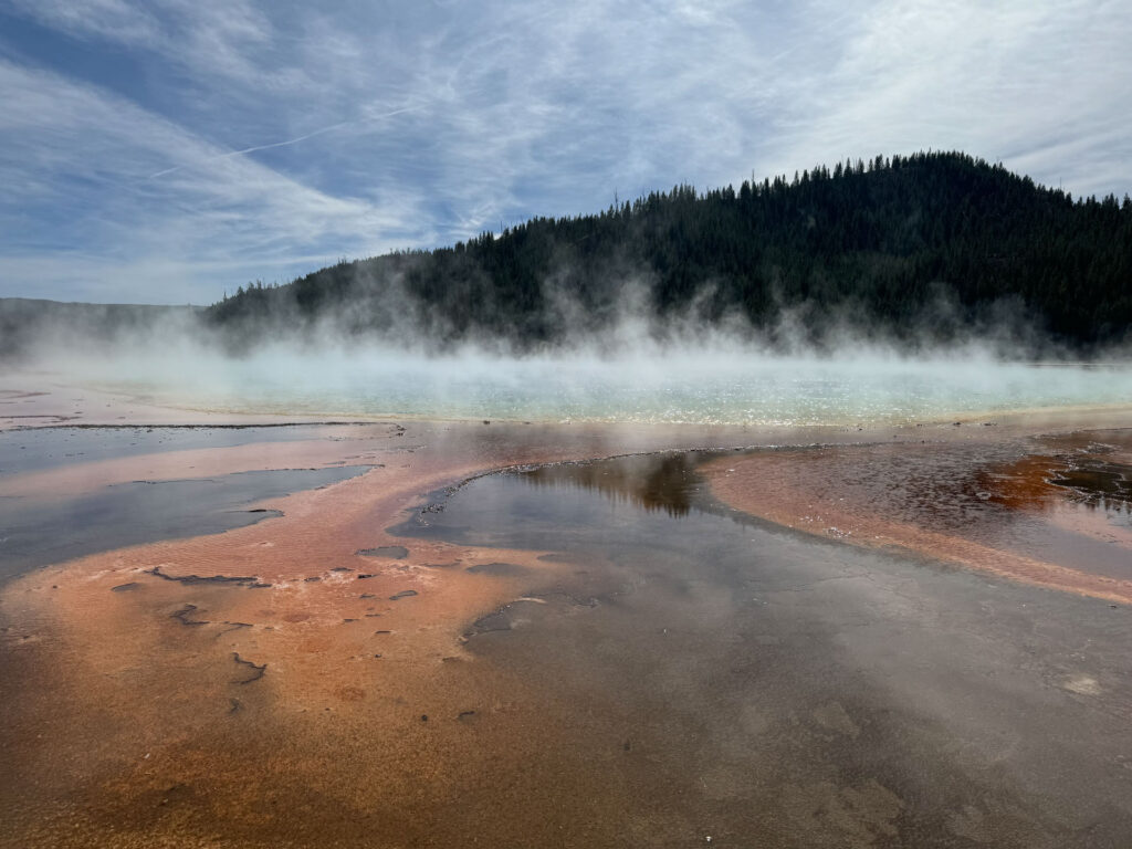 Grand Prismatic Spring at Yellowstone