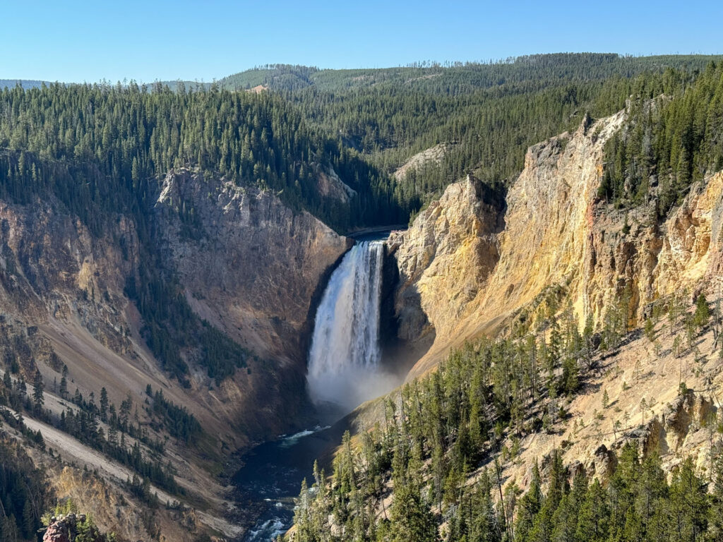 Grand Canyon of Yellowstone and Artist's Point