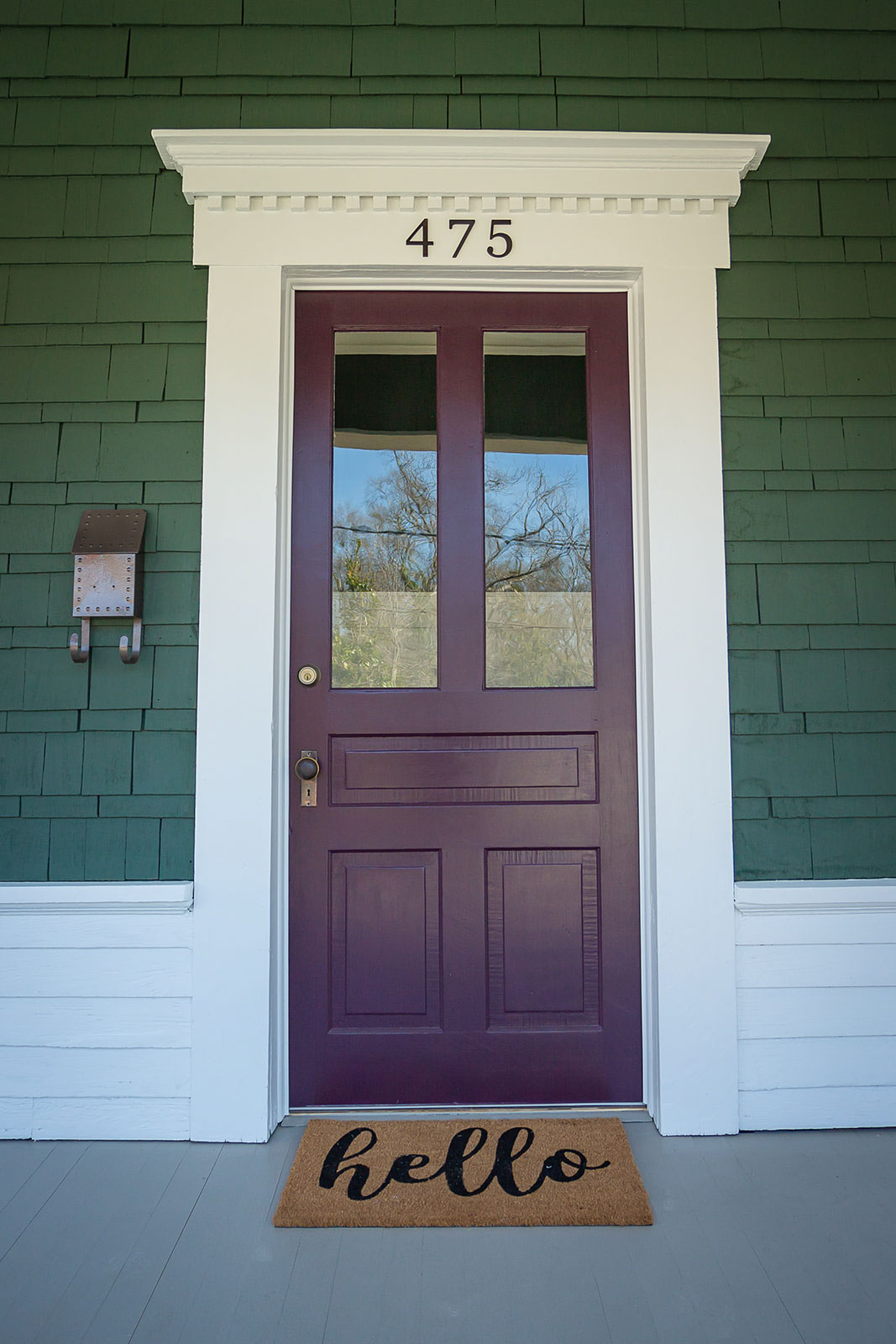 Purple Front Door