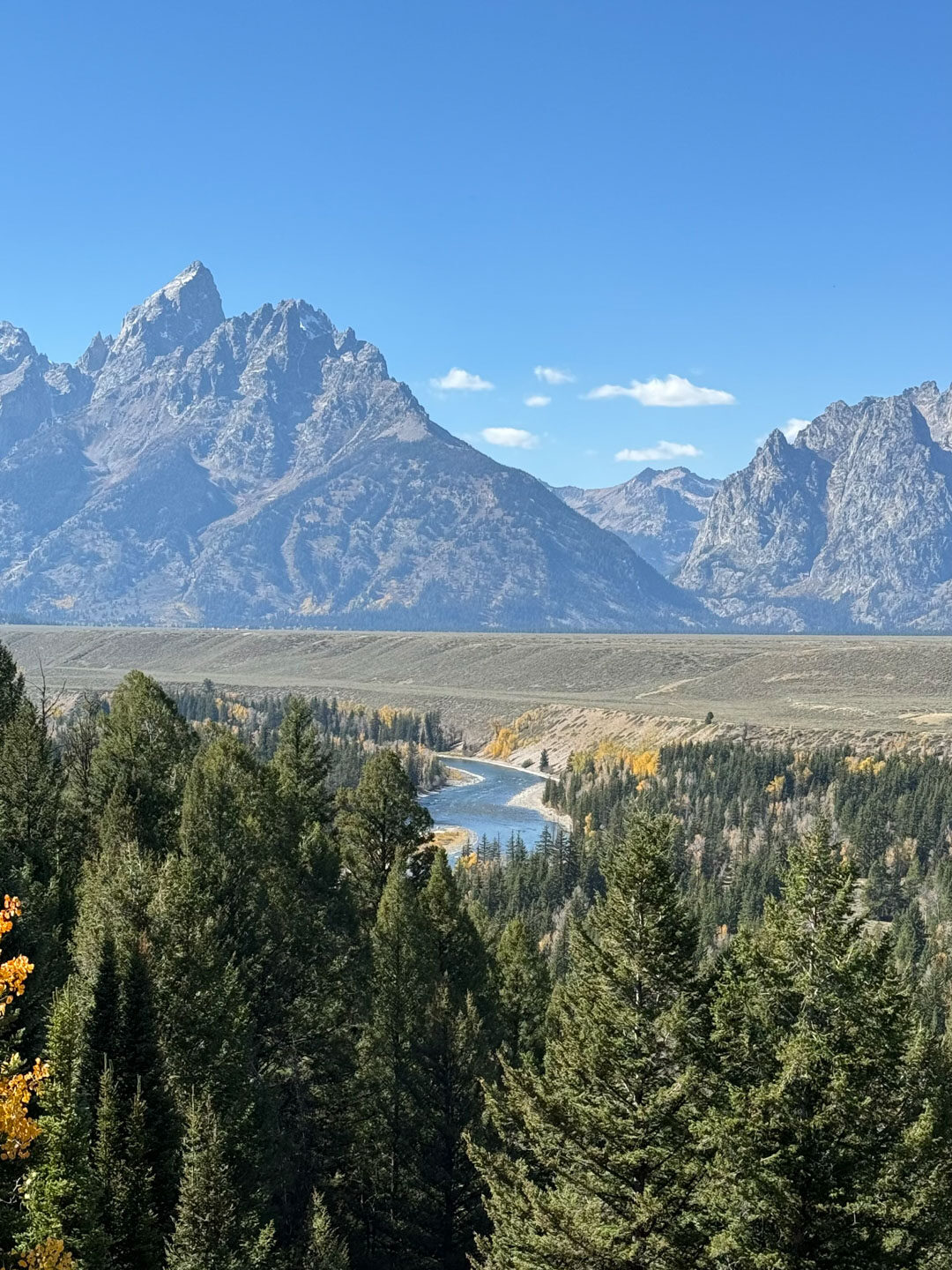 Snake River Overlook at Grand Teton National Park