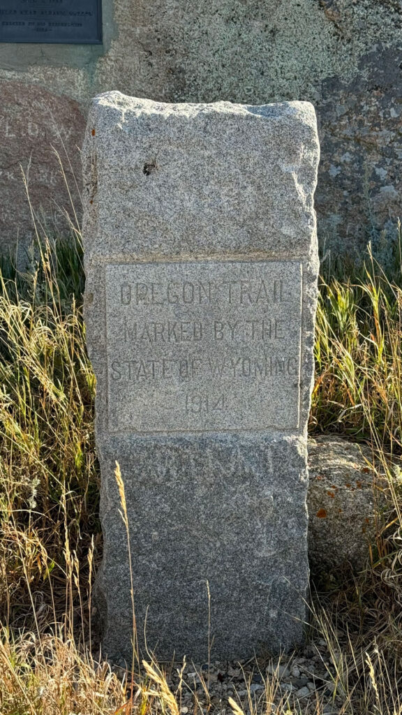 Independence Rock in Wyoming