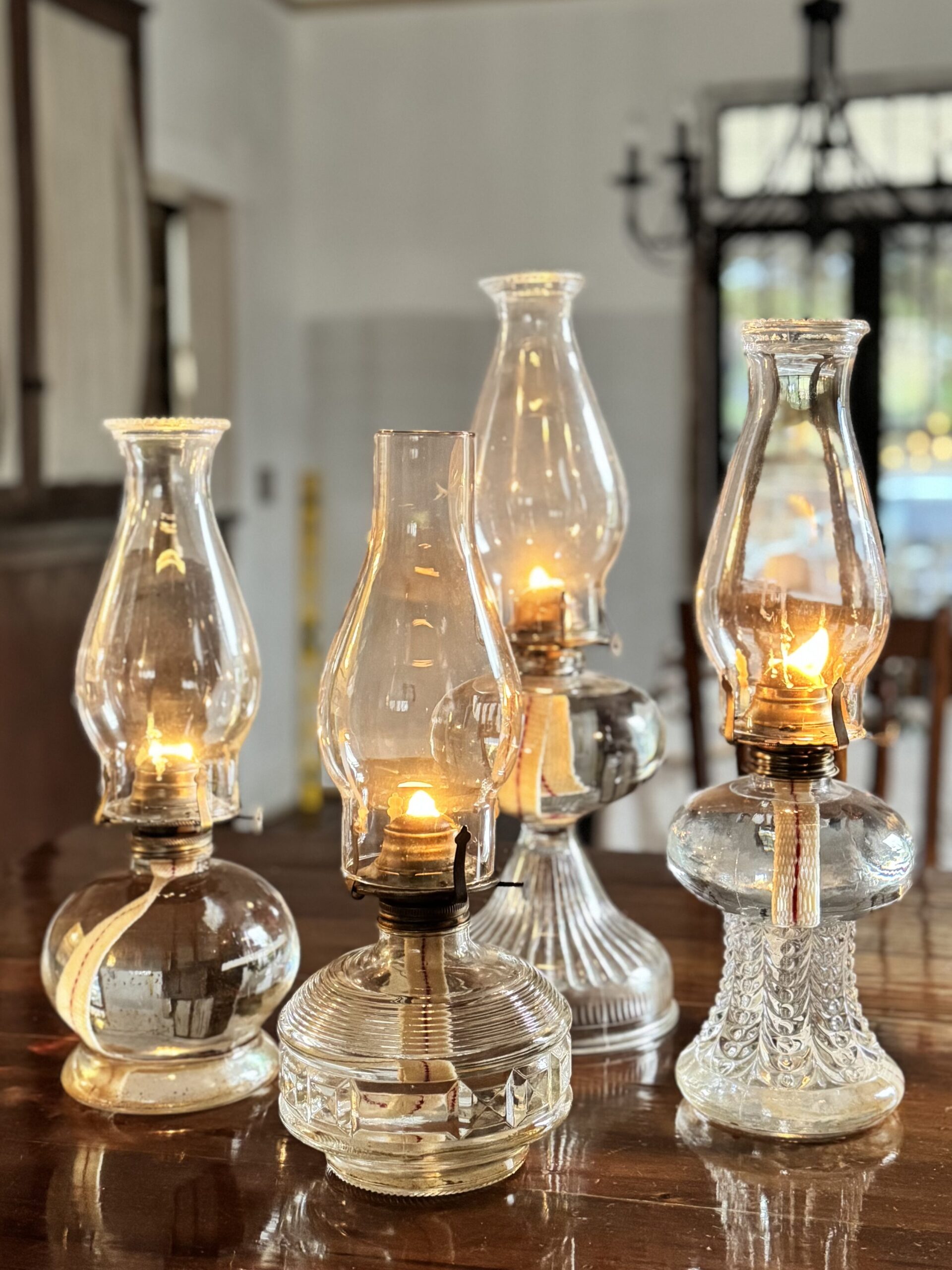 Vintage Oil Lamps