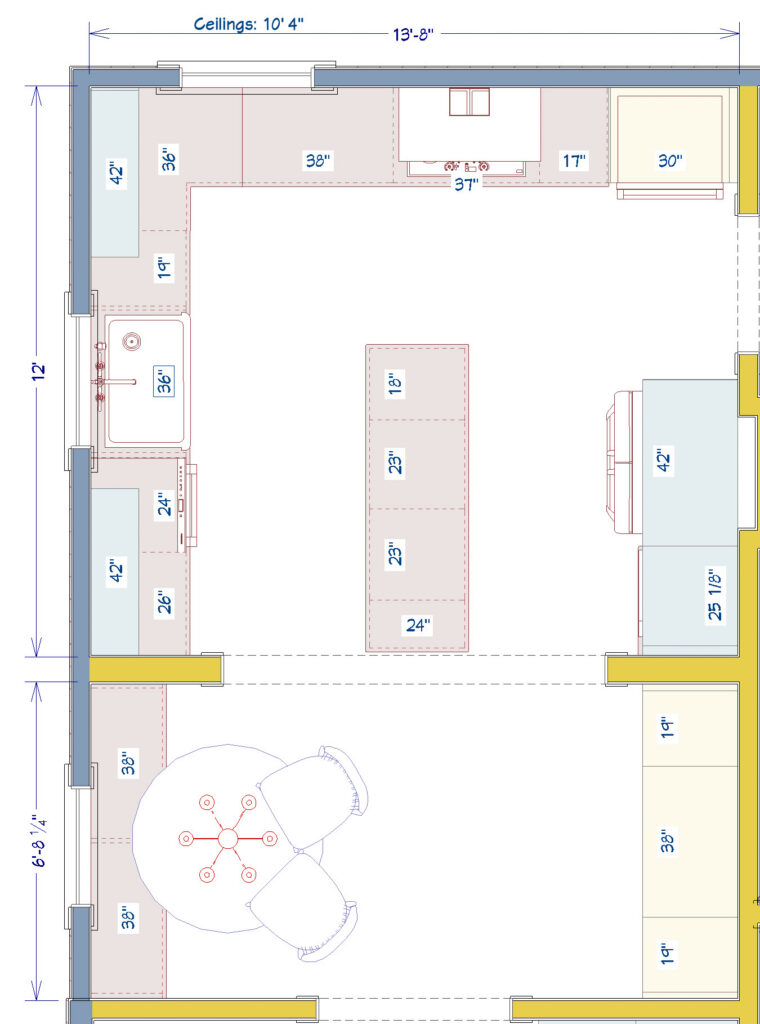Kitchen Floor Plan Design