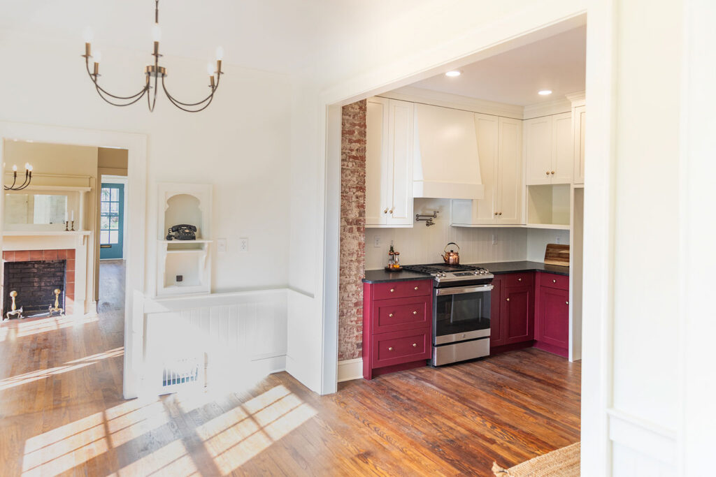 Cased Opening in Kitchen